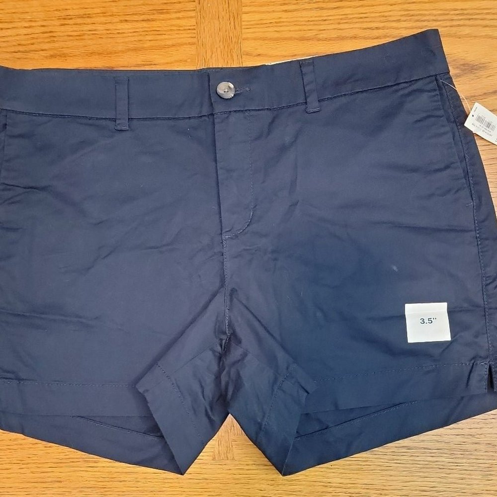 Old Navy Shorts Navy Blue NWT Size 14, 3.5" inseam